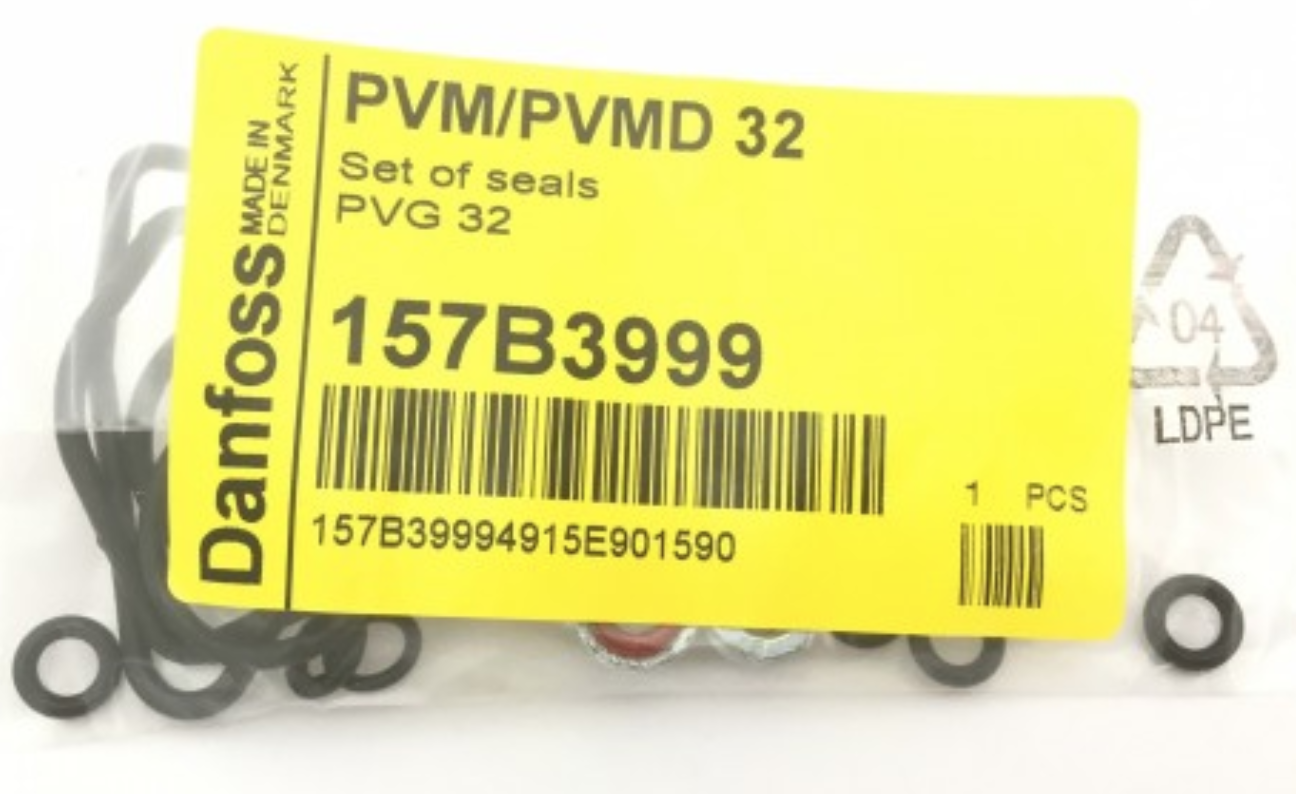 Danfoss 157B3999 Dichtsatz für PVM-Handhebel und PVMD/PVMF/R Enddeckel